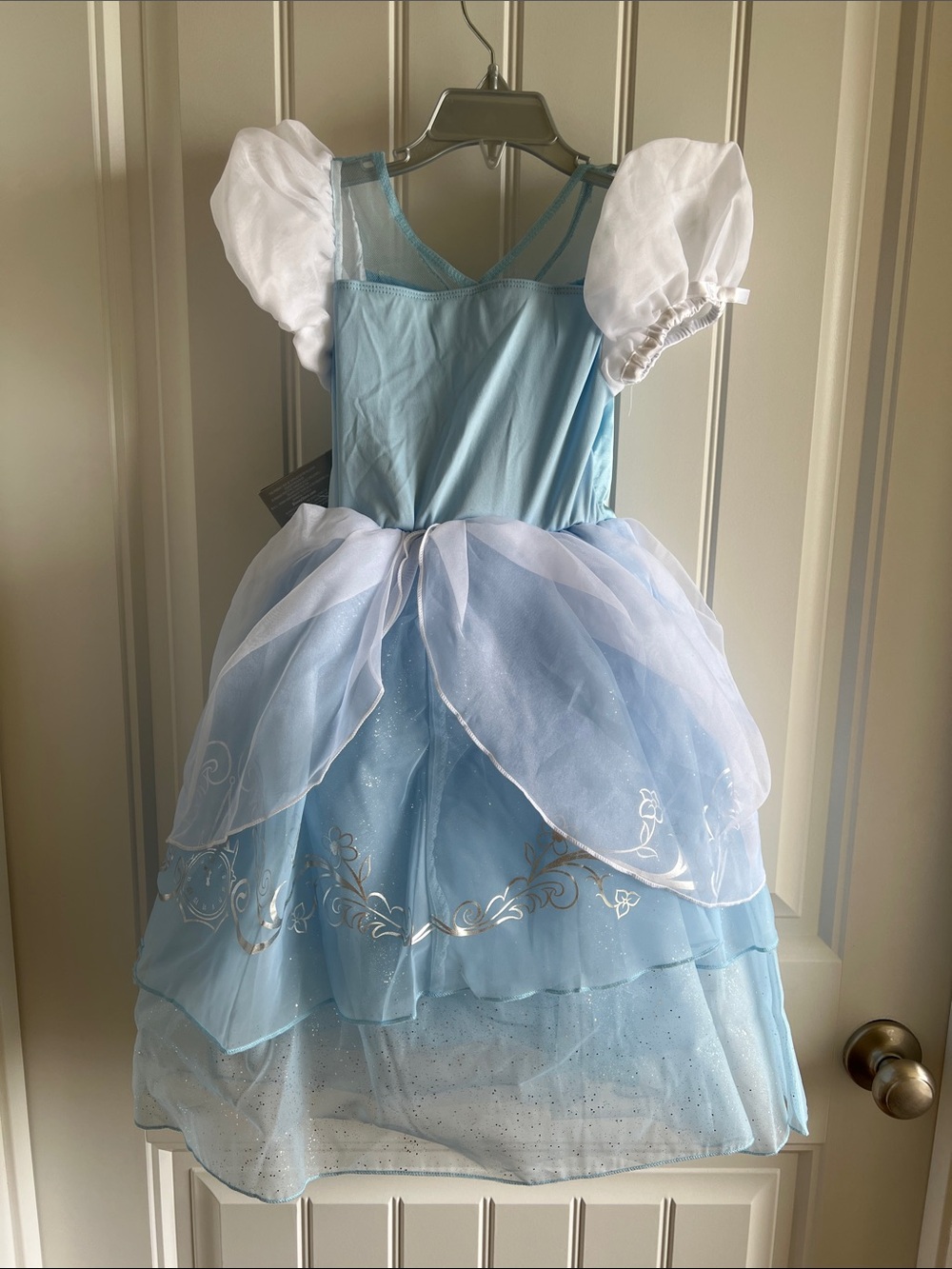 Disney Light Blue Sequin Princess Dress Costume - Picture 7 of 7